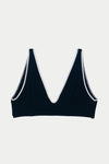 BASERANGE French Organic Cotton Panty and Bra Set BAS-BRPA-CR-AU25-MURANO NAVY (UNDYED) Bra (BRPA UNPA)